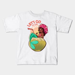 LET'S GO TO THE BEACH Kids T-Shirt